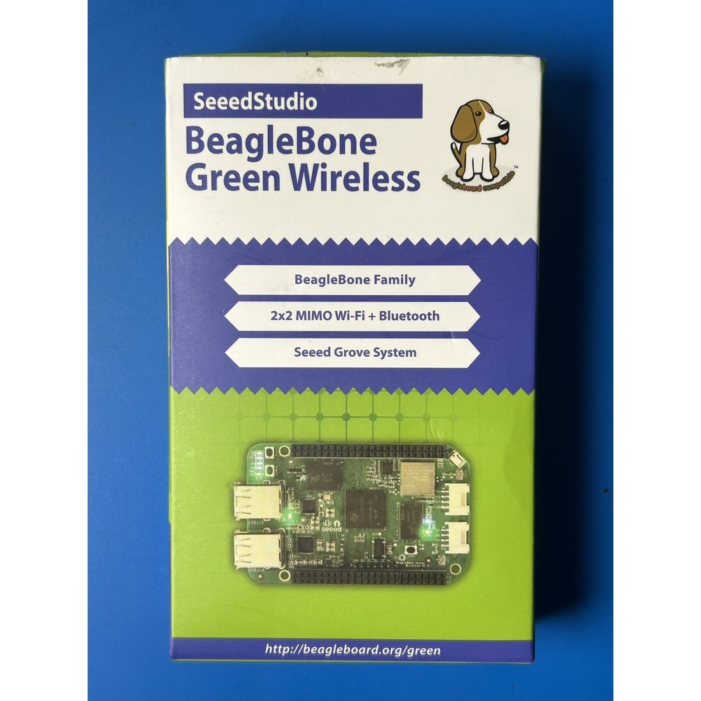 Seeed's BeagleBone Green Wireless IoT Kit With Additional Accessories.